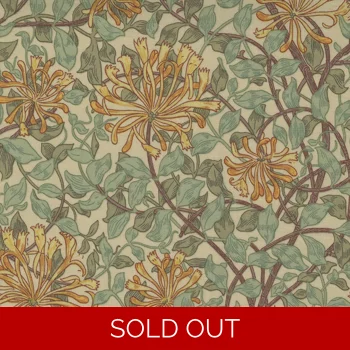 Barbara Brackman - Best of Morris - Honeysuckle - Sage Green